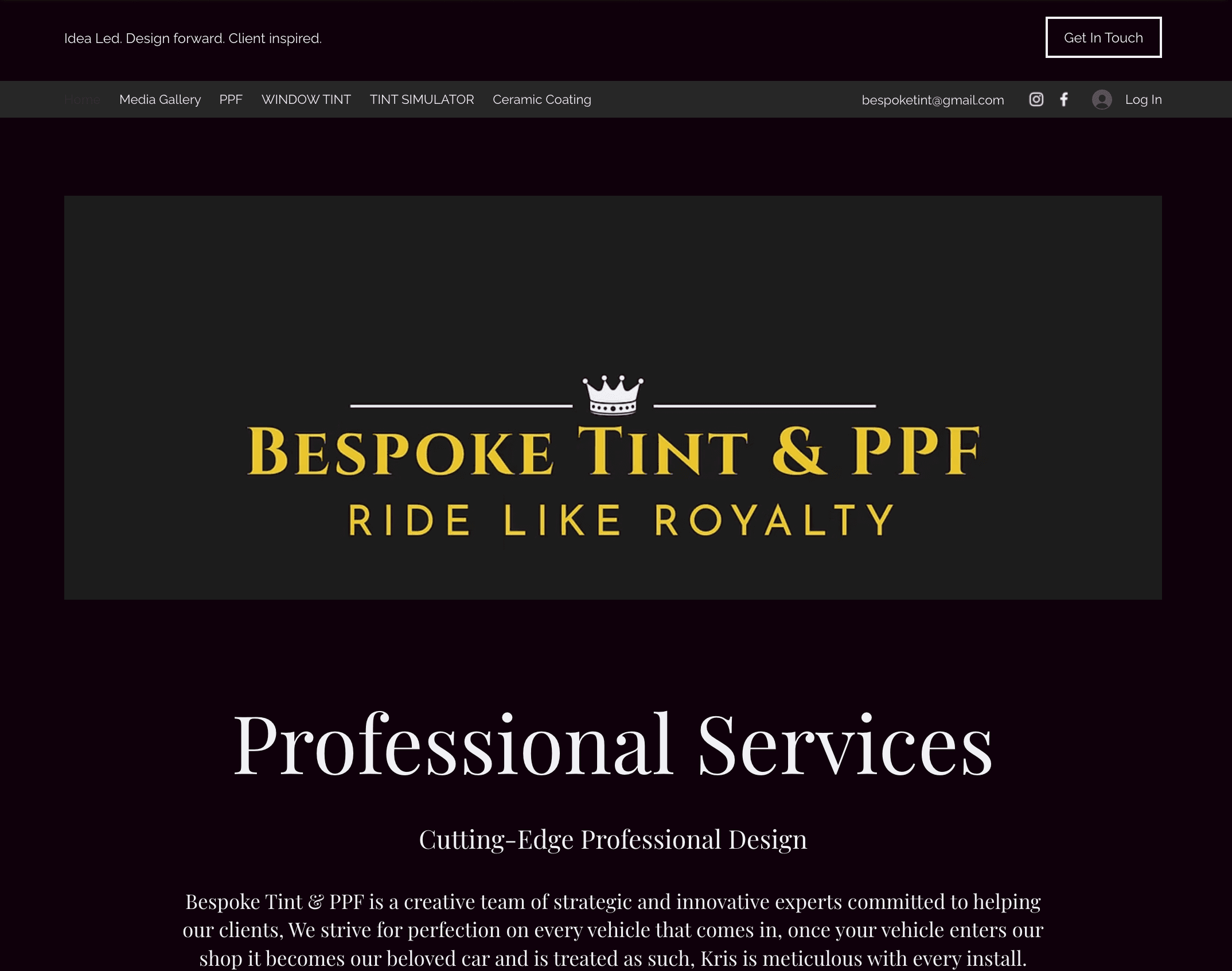 Bespoke Tint & PPF Project Image